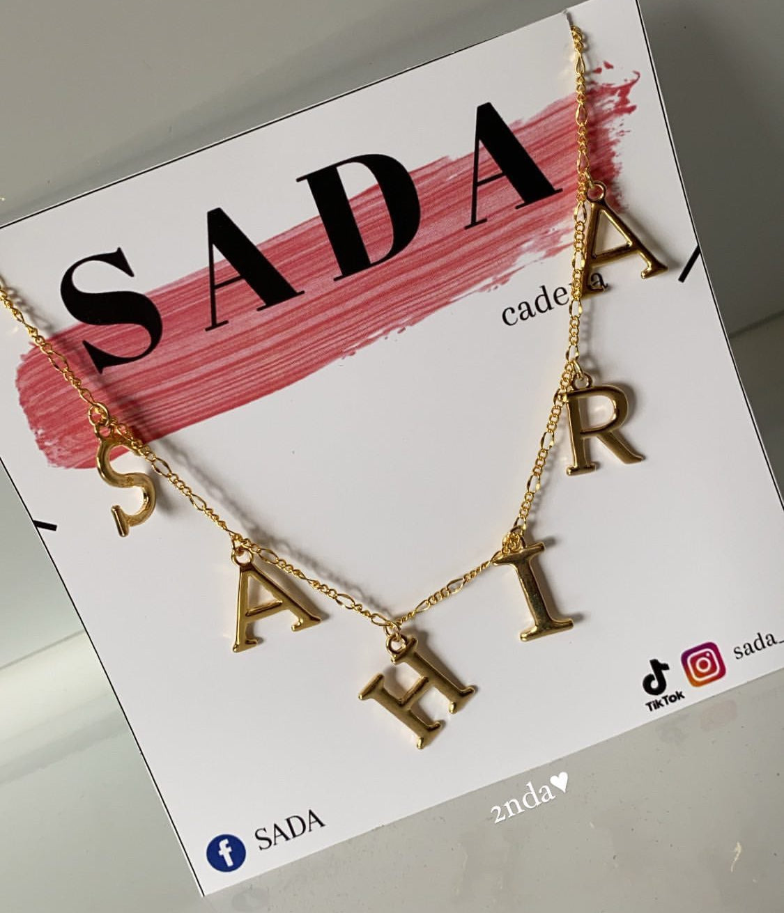 Nova Necklace - Chunky Name Necklace