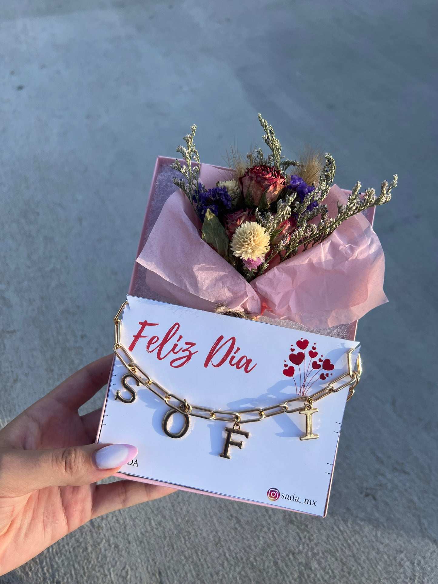 Mother's Day Dried Flowers Box