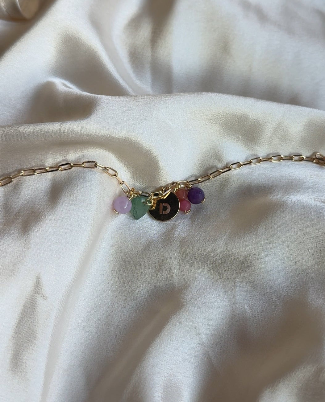 Claudia Bracelet - Initial & Charms Bracelet